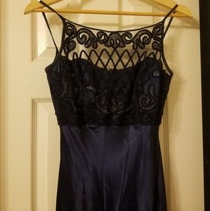 🌟 A' Gaci Navy Blue dress